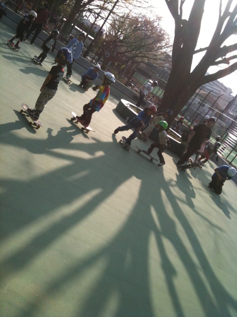 遂に世田谷公園にスケートパークがopenしました Chihirock